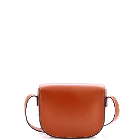 Celine Cuir Triomphe Folco Bag Leather #224630C21B - Picture 3 of 8